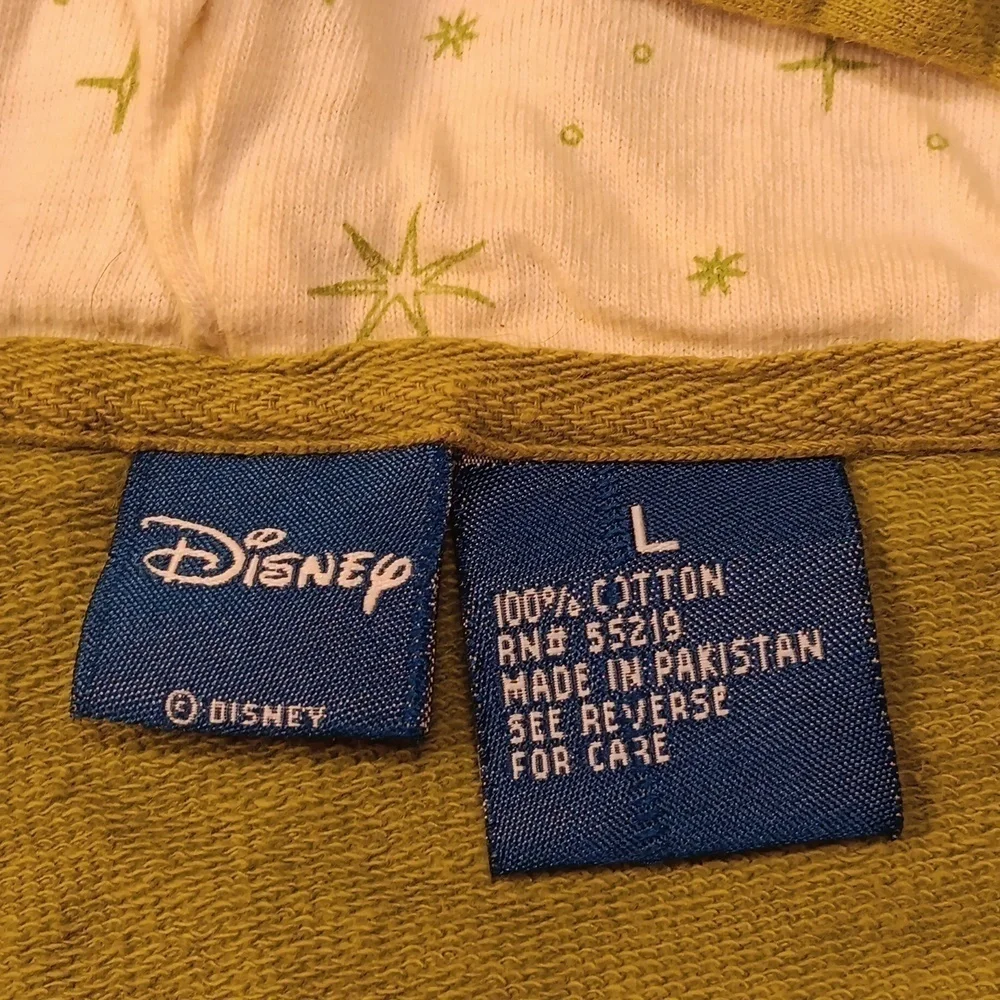 Vintage 1990s Disney Tinkerbell large green jacket